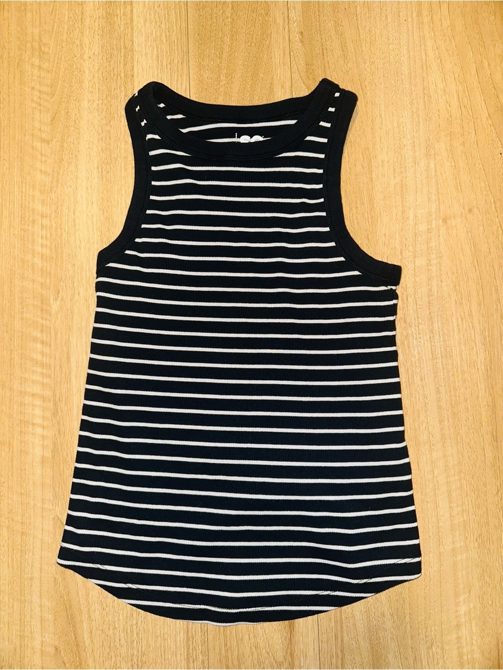 SO Juniors Ribbed Striped Tank Top